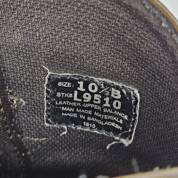 Justin Gypsy Chellie Leather Square Toe Western Cowgirl Boots in Tan Sz 10.5 - Picture 9 of 12